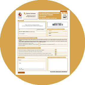 Modelo 347. Declaración Informativa anual de operaciones con terceras personas. - miempresaonline.es